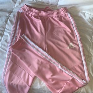 Pink adidas pants